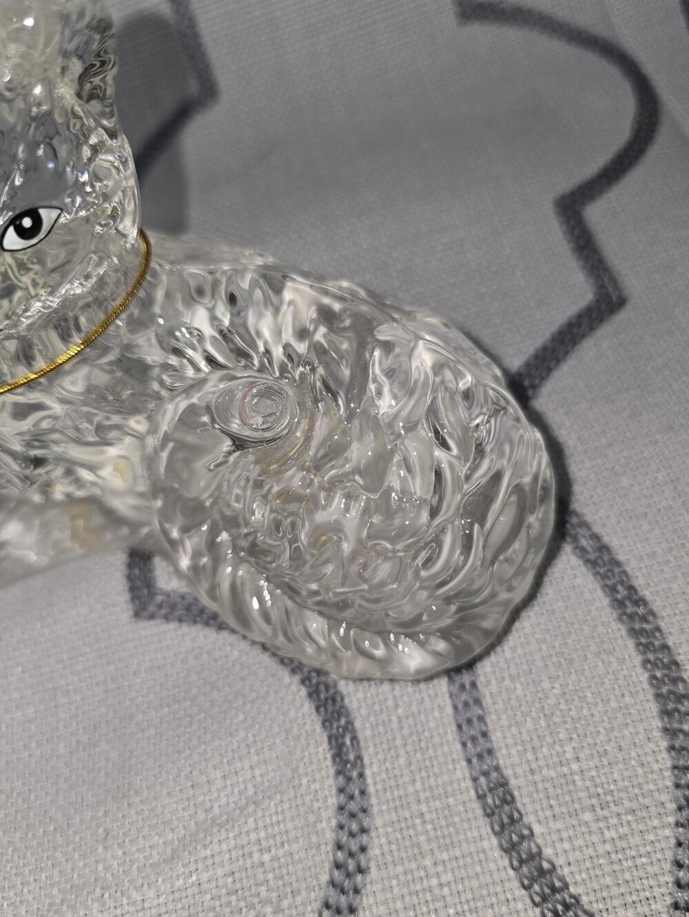 Bradford Exchange Smitten Kitten Cat  Crystal Figurine Sophisticats Read Below - Picture 6 of 7